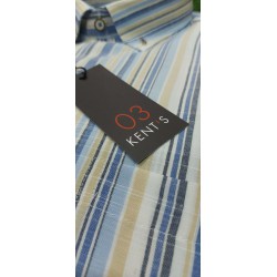 Camisa manga corta RAYAS...