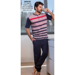 Pijama hombre MANGA CORTA...