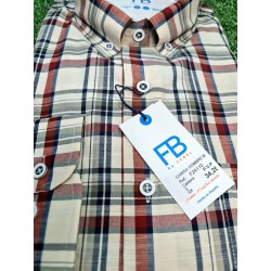 Camisa hombre FINA CUADROS