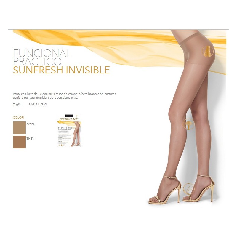 Panty mujer verano 10 den