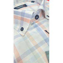 Camisa hombre CUADROS COLORES