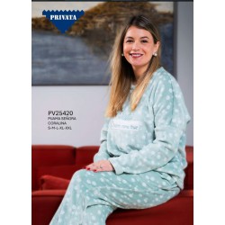 Pijama mujer CORALINA TOPOS